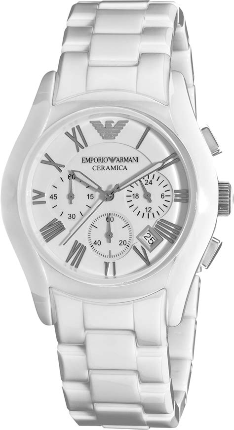 armani white ceramic watch replica|emporio armani watches black ceramic.